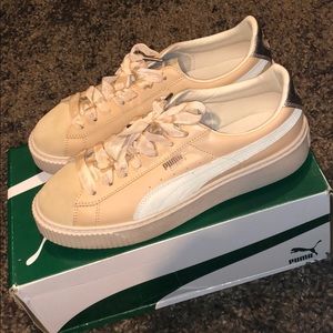 Platform Pumas Ribbon laces